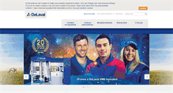 Desktop Screenshot of delaval.hu