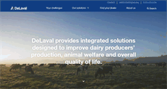 Desktop Screenshot of delaval.com