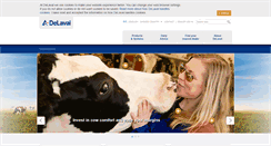 Desktop Screenshot of en.delaval.cn